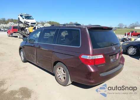 2007 Honda Odyssey Ex из США, поврежденный, VIN 5FNRL38447B112545